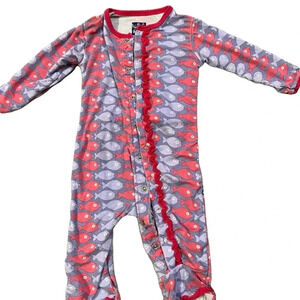 Kickee pants button up. size 3-6 month